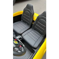 Детский электромобиль M 6197 EBLR-6 (24V) двухместный Ferrari, желтый, свет, MP3, Bluetooth фото 32
