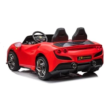 Детский электромобиль M 6197 EBLR-3 (24V) двухместный Ferrari, красный, свет, MP3, Bluetooth фото 13