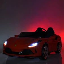 Детский электромобиль M 6197 EBLR-3 (24V) двухместный Ferrari, красный, свет, MP3, Bluetooth фото 14