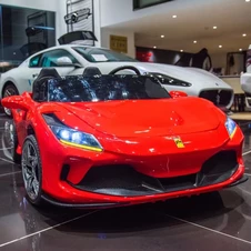 Детский электромобиль M 6197 EBLR-3 (24V) двухместный Ferrari, красный, свет, MP3, Bluetooth купить