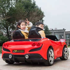 Детский электромобиль M 6197 EBLR-3 (24V) двухместный Ferrari, красный, свет, MP3, Bluetooth фото 77