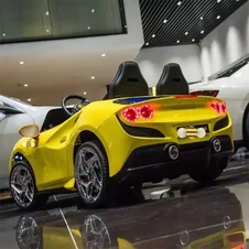 Детский электромобиль M 6197 EBLR-1 (24V) двухместный Ferrari, белый, свет, MP3, Bluetooth фото 13