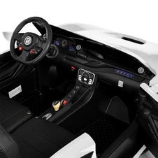 Детский электромобиль M 6197 EBLR-1 (24V) двухместный Ferrari, белый, свет, MP3, Bluetooth фото 20