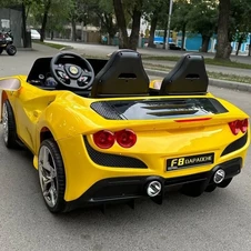 Детский электромобиль M 6197 EBLR-1 (24V) двухместный Ferrari, белый, свет, MP3, Bluetooth фото 77