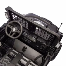 Двухместный детский джип M 6270 EBLR-10 (24V) электромобиль, хаки, свет, MP3, Bluetooth фото 13