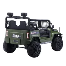 Двухместный детский джип M 6270 EBLR-10 (24V) электромобиль, хаки, свет, MP3, Bluetooth фото 55