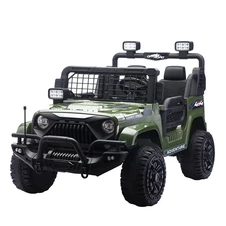 Двухместный детский джип M 6270 EBLR-10 (24V) электромобиль, хаки, свет, MP3, Bluetooth фото 66