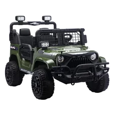 Двухместный детский джип M 6270 EBLR-10 (24V) электромобиль, хаки, свет, MP3, Bluetooth фото 77