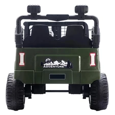 Двухместный детский джип M 6270 EBLR-10 (24V) электромобиль, хаки, свет, MP3, Bluetooth фото 99