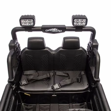 Двухместный детский джип M 6270 EBLR-3 (24V) электромобиль, красный, свет, MP3, Bluetooth фото 14