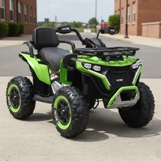 Детский электрический квадроцикл M 6272 EBLR-5 (24V) зеленый, пульт управления фото 33