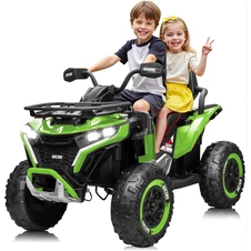 Детский электрический квадроцикл M 6272 EBLR-5 (24V) зеленый, пульт управления фото 44