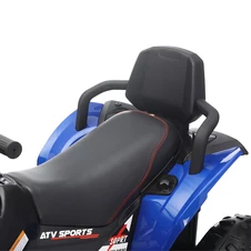 Детский электрический квадроцикл M 6272 EBLR-4 (24V) синий, пульт управления фото 16