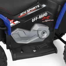 Детский электрический квадроцикл M 6272 EBLR-4 (24V) синий, пульт управления фото 20