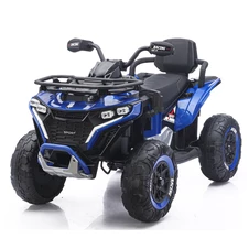 Детский электрический квадроцикл M 6272 EBLR-4 (24V) синий, пульт управления фото 88