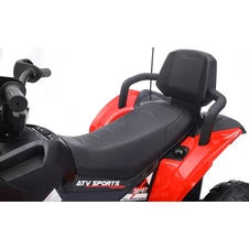 Детский электрический квадроцикл M 6272 EBLR-3 (24V) красный, пульт управления фото 16