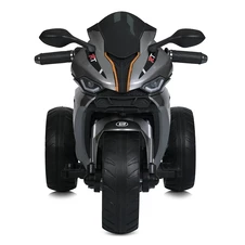 Детский мотоцикл на аккумуляторе M 5823 EL-11, мягкое сиденье, серый купить