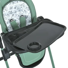 Стульчик для кормления El Camino Crystal ME 1037 Nude Green, с матрасиком, зеленый нюд купить