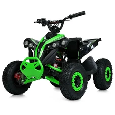 Подростковый квадроцикл Prof1 HB-EATV 1200Q-5ST зеленый, 4 аккумулятора, мотор 1200 Вт фото 11