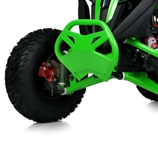 Подростковый квадроцикл Prof1 HB-EATV 1200Q-5ST зеленый, 4 аккумулятора, мотор 1200 Вт фото 66