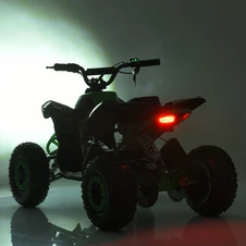 Подростковый квадроцикл Prof1 HB-EATV 1200Q-5ST зеленый, 4 аккумулятора, мотор 1200 Вт фото 77