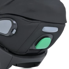 Детское автокресло El Camino i-Fix+ ME 1110 Moon Black i-Size R129, черное фото 55