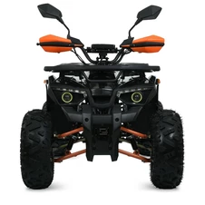 Подростковый квадроцикл Prof1 HB-EATV 1450H-2-5 (MP3), 4 аккумулятора, черно-зеленый купить