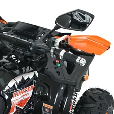 Подростковый квадроцикл Prof1 HB-EATV 1450H-2-5 (MP3), 4 аккумулятора, черно-зеленый фото 77