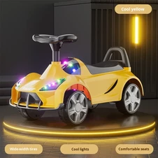 Детская каталка - толокар Bambi M 6299-12 голубая, свет, музыка фото 11