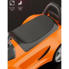 Детская каталка - толокар Bambi M 6299-8 розовая, свет, музыка фото 44