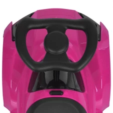 Детская каталка - толокар Bambi M 6299-8 розовая, свет, музыка фото 55