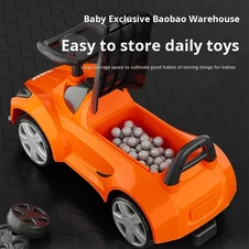 Детская каталка - толокар Bambi M 6299-8 розовая, свет, музыка фото 77