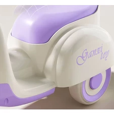 Беговел - толокар BB-0019 Purple скутер, музыка, свет, фиолетовый фото 11