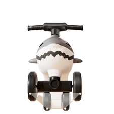 Беговел - толокар BB-0017 Grey акула, музыка, свет, серый фото 11