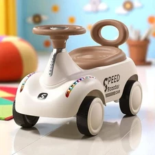 Детский беговел - толокар BB-0015 Green машина, музыка, свет, зеленый купить