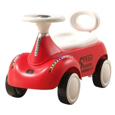 Детский беговел - толокар BB-0015 Red машина, музыка, свет, красный