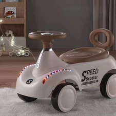 Детский беговел - толокар BB-0015 Red машина, музыка, свет, красный купить