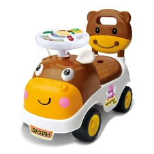 Беговел - толокар Tilly BB-0013 Brown, музыка, свет, коричневый фото 44