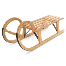 Детские санки JSXQ-21F деревянные