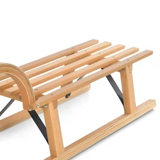 Детские санки JSXQ-21F деревянные фото 11