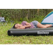 Надувная кровать Bestway 6716S с электронасосом, 203 х 152 х 25 см. фото 44