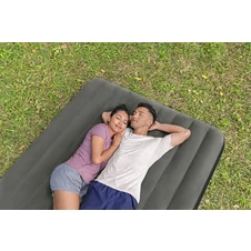 Надувная кровать Bestway 6716S с электронасосом, 203 х 152 х 25 см. фото 55