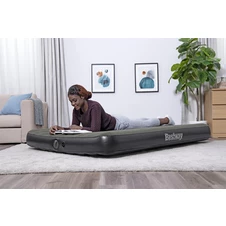 Надувная кровать Bestway 6716S с электронасосом, 203 х 152 х 25 см. фото 88