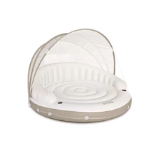 Надувной плот матрас Intex 58292 с навесом, 199 х 150 х 190 см. фото 55