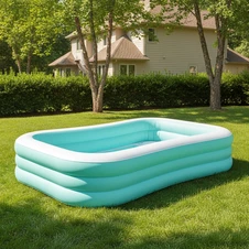 Детский надувной бассейн Intex 58497, 264 х 165 х 56 см.