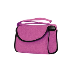 Коляска для куклы 2 в 1 Carrello Maestro 9651B Rose red с сумочкой, малиновая фото 55