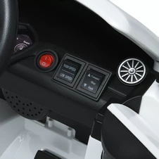 Детский электромобиль M 5012 EBLR-6 желтый, Audi, кожаное сиденье фото 32