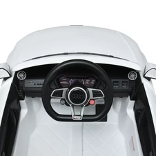 Детский электромобиль M 5012 EBLR-11 серый, Audi, кожаное сиденье фото 13