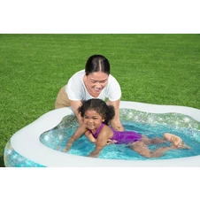 Детский надувной бассейн Bestway 52489, Сияние, 150 х 127 х 43 см. фото 55