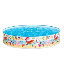 Детский каркасный бассейн Intex 56451, Пляж, 152 х 25 см.